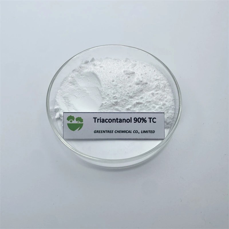 PGR أوراق نبات الستانول منظم النمو في النباتات المسحوق 1-Triacontanol 90% TC