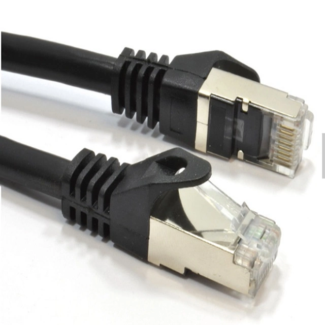 OEM Multi Stranded Coductor of Patch Cord LAN Cable for 28AWG UTP FTP CAT6 CAT6A Cat5e Cat7 Custom Length Computer Network Data Cable