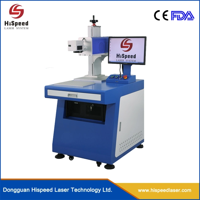 Hispeed 10.64um Wavelength CO2 Laser Engraving Equipment Accepting OEM
