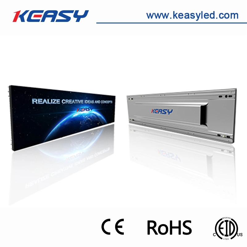 Slim Magnetic Front Service Fixed Installation LED Display