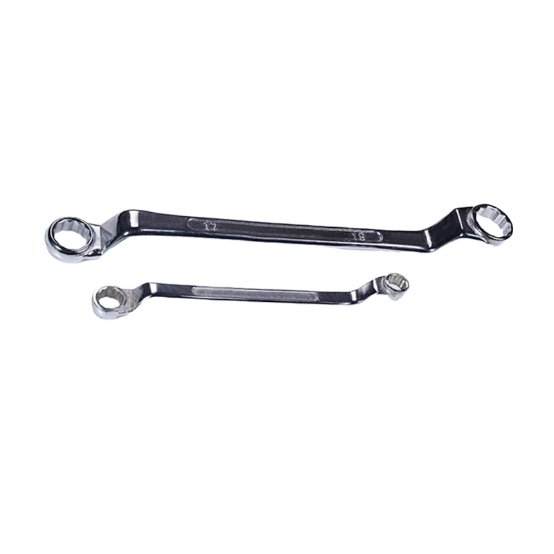 Durable Tool Wrench Cr-V Offset Ring Double End Wrench Tool Set