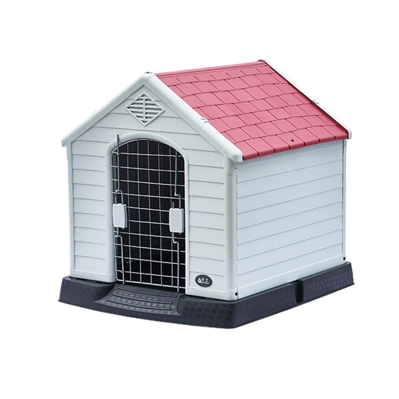 Maison pour animaux en plastique PP, niche durable et belle pour chiens en gros.