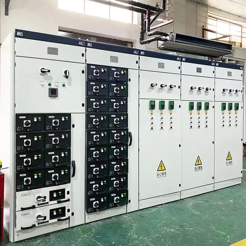 0.4kv mns الجهد المنخفض درج الجهد الكهربي النوع لوحة المفاتيح الكهربائية