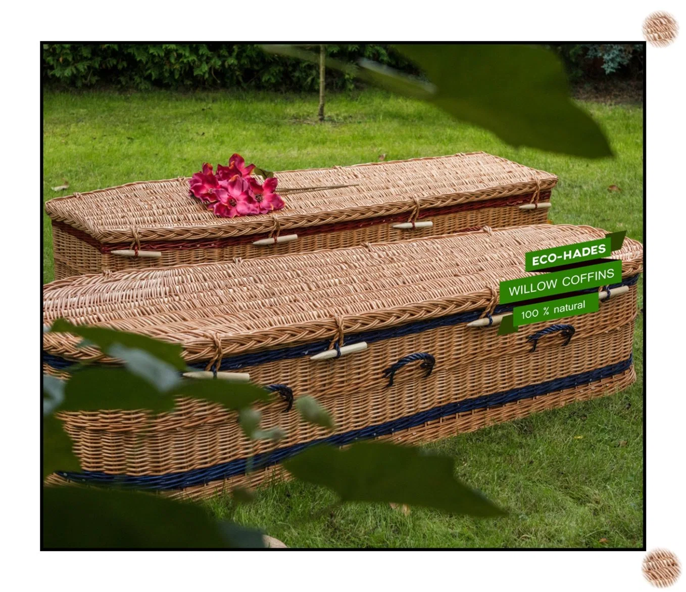 Top Quality Cheap Handles American Style Luxury Coffin Caskets