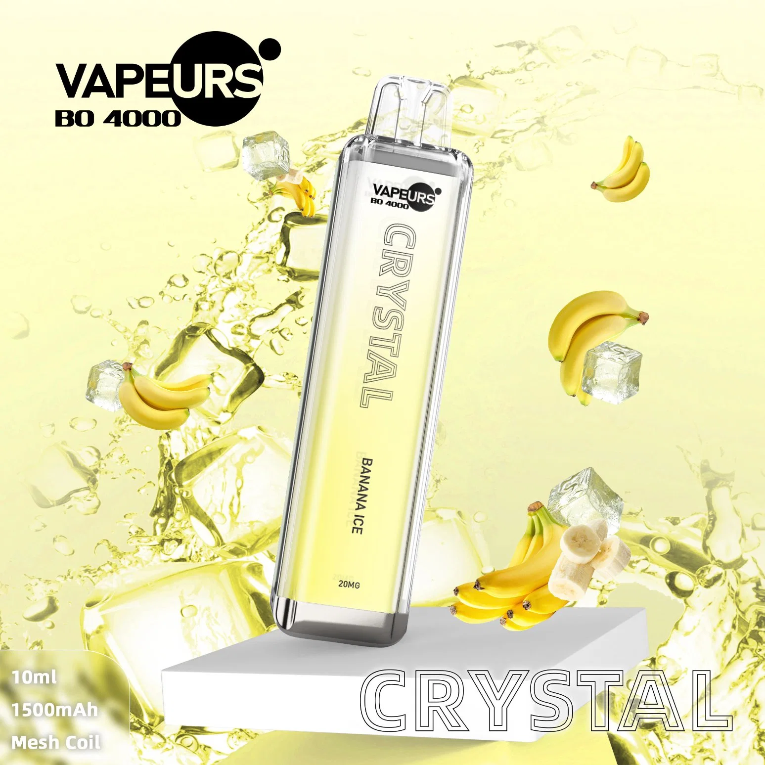 OEM Crystal PRO 4000 Puffs VAPE Wholesale/Supplier I VAPE desechable Ecigs