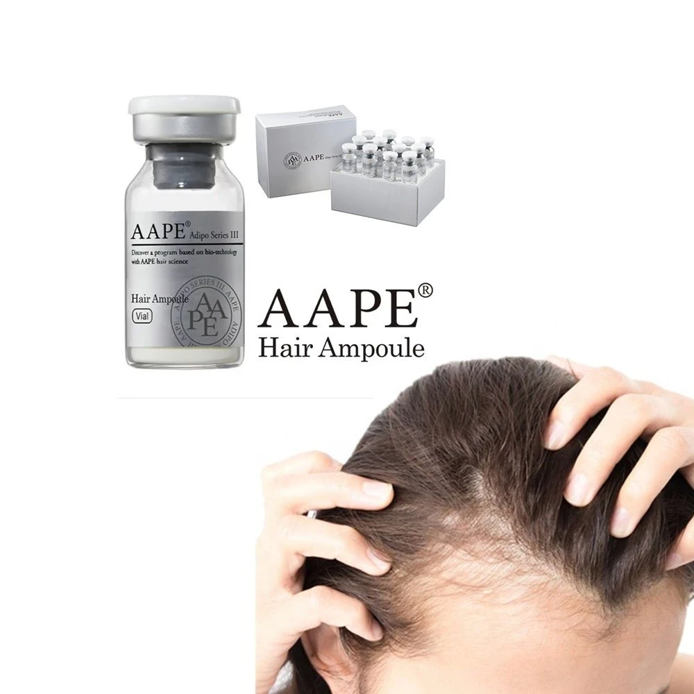 Anti Hair Loss Care Treatment Aape Efficient Hair Growth Stem Cell Women Men Regrowth Factors for Hair-Loss Prevention, Hair-Repairing Filler Injection