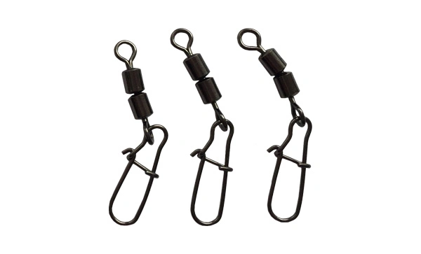 High Speed Double Rolling Swivels with Nice Snap Fishing Accessories