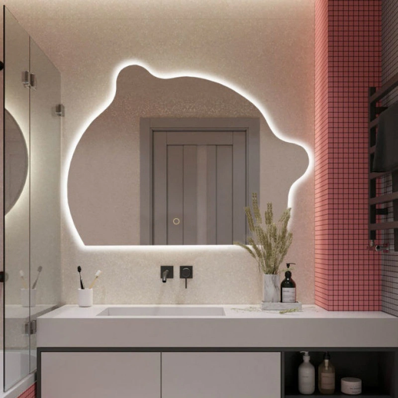 ETL Certificated Smart LED Mirror Bathroom Furniture/ LED Sensor Mirror/Smart Home Furniture