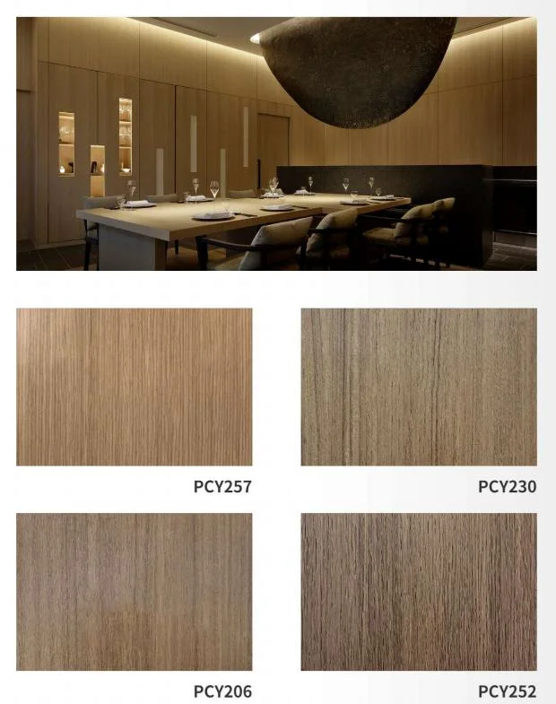 Wood Pattern PVC Film Coated Steel Sheet Color Laminated Steel Plate for Wall Panel