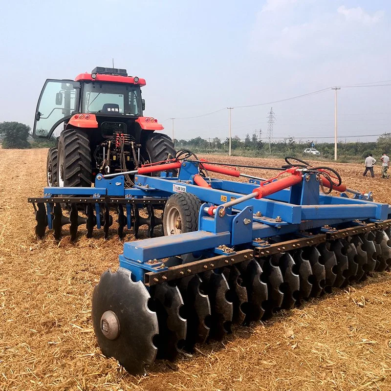 3 puntos de enganche el arado 2/3/4/5/6 arado de discos de arado del tractor agrícola Mini Harrows Maquina