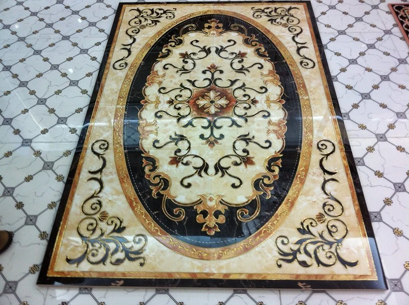 Hotel and Restaurant Decorative Ceramic Floor Carpet Tile