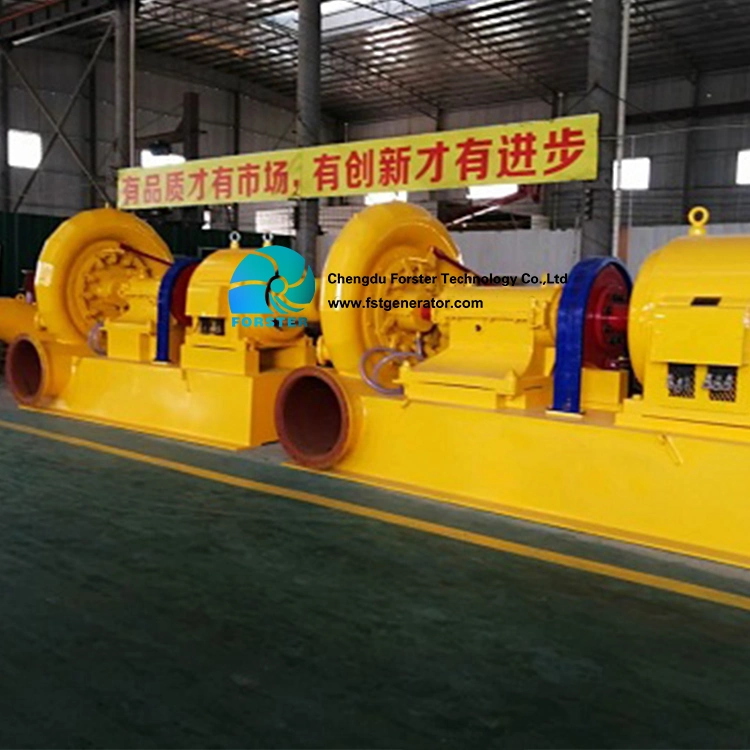 High Efficiency Hydroelectric Horizontal Francis Turbine Generator