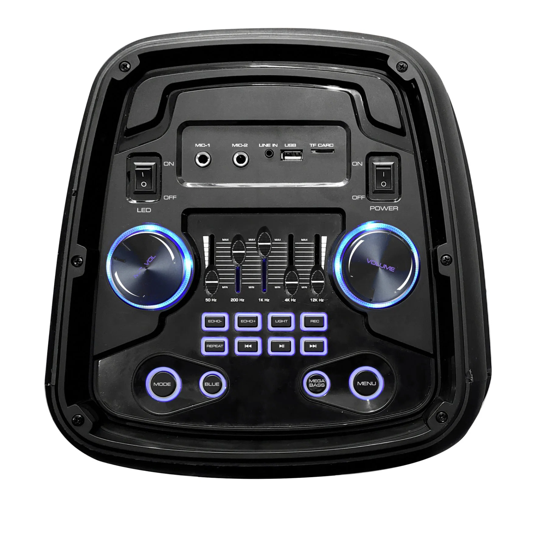 2020-2021 Hot-Sale Pro Audio double sans fil 8inch Portable Rechargeable Bluetooth DJ privé PA L'orateur