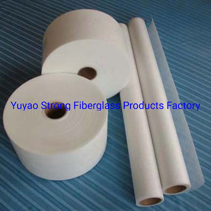 Tecido de superfície de fibra de vidro, Veil, papel usado para material de construção
