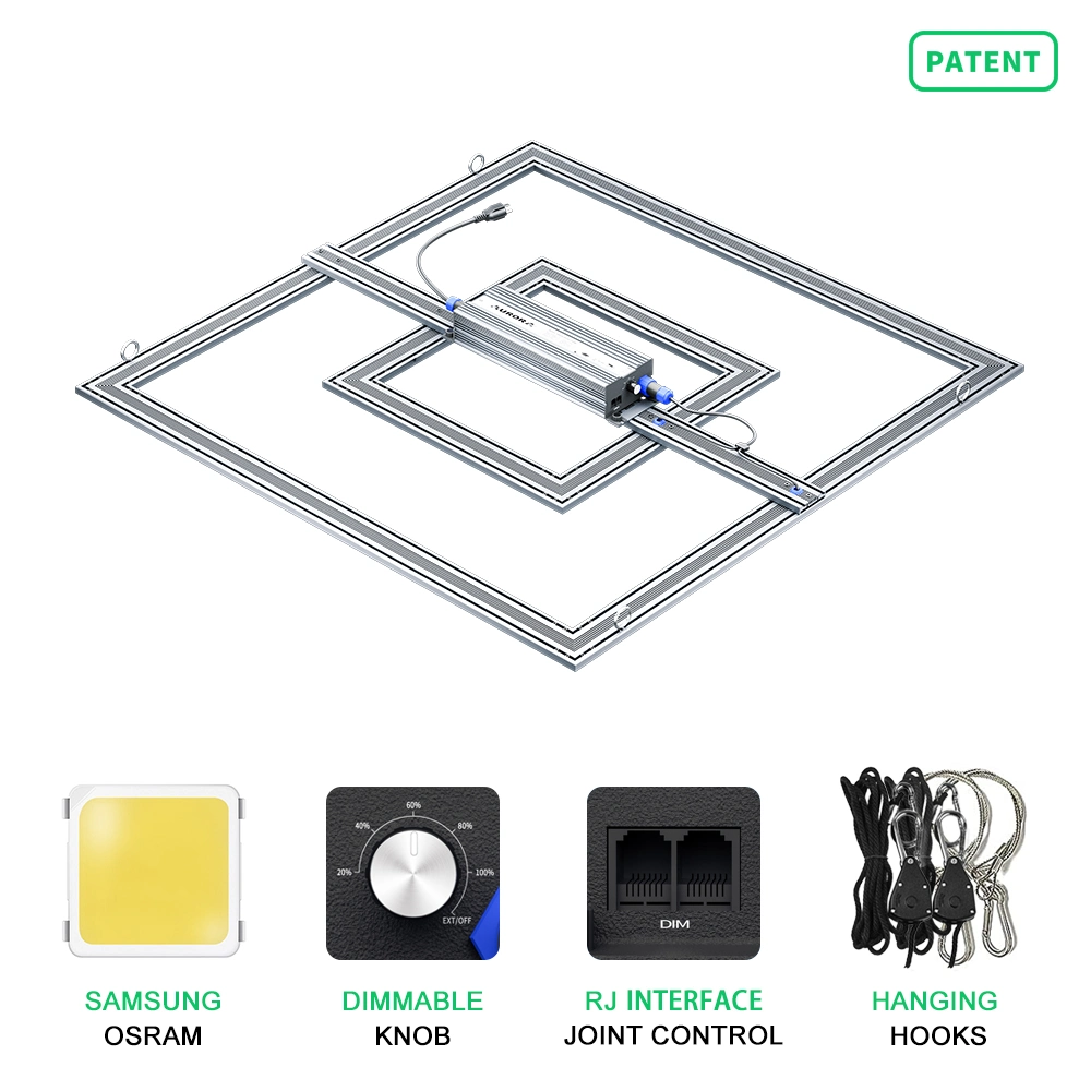 2022 Новый Приезд Samsung Lm301b Lm301h Full Spectrum LED Grow Растительный свет с УФ-инфракрасной подсветкой для роста в помещении