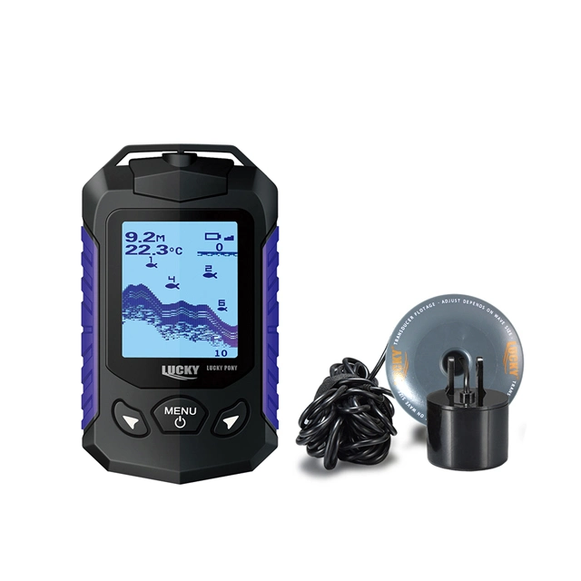 Lucky Display Portable Sonar Fish Finder FL168-T