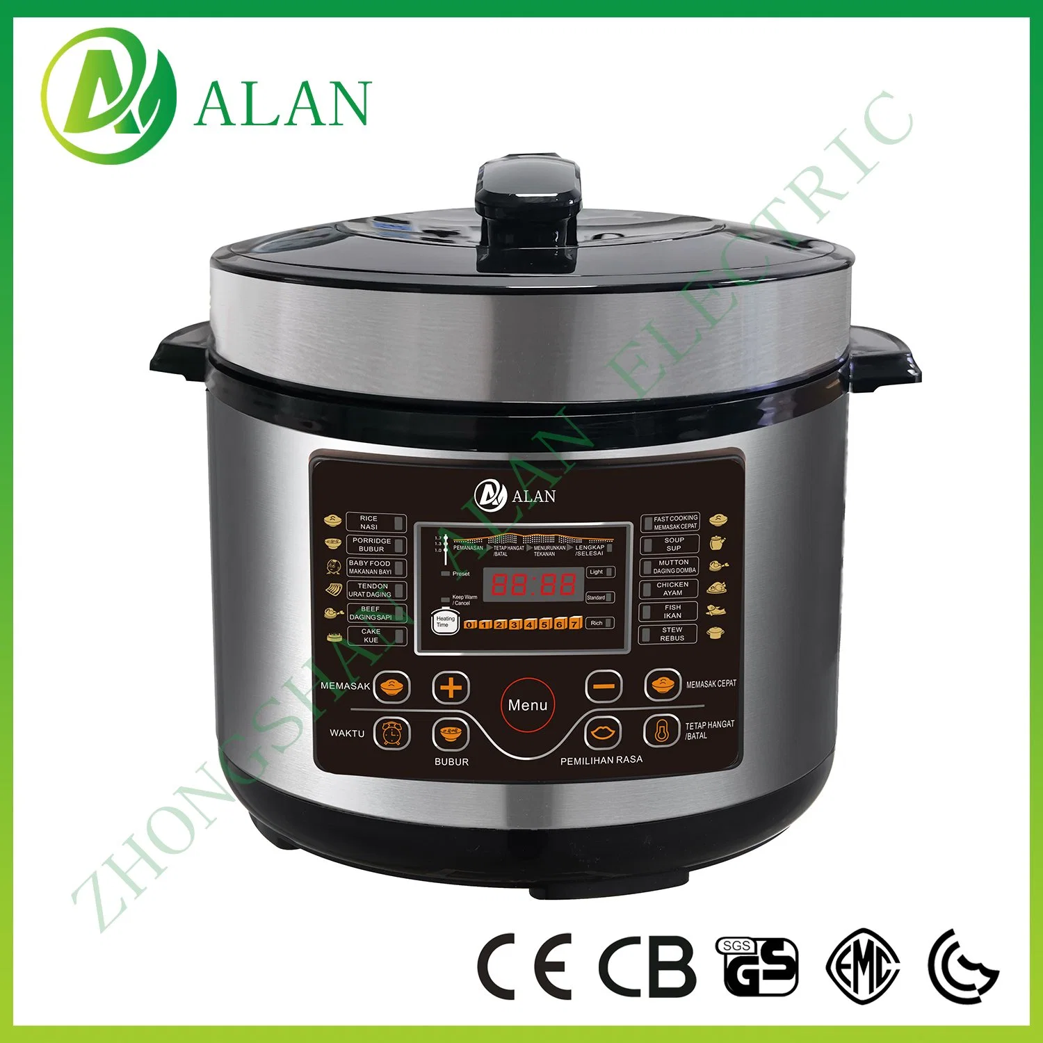 Factory Manufacture Various Electric Pressure Cooker Aluminium Heating Plate Rice Cooker