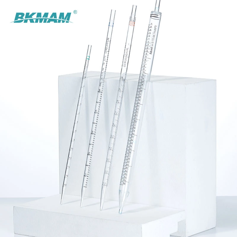 Laboratory Consumables Sterile Transfer Pipette 1ml 2ml 5ml 10ml 25ml 50ml Serological Pipette