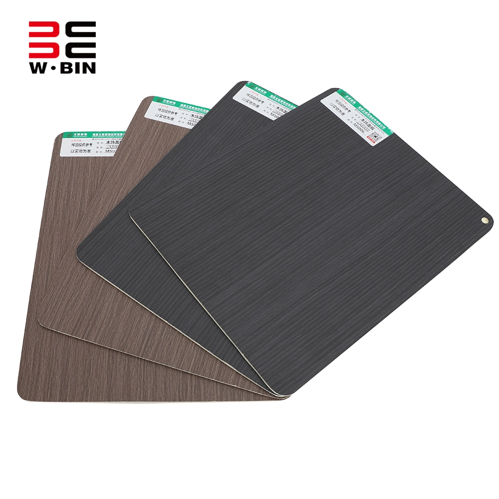 Easy to Install and Easy to Clean WPC Wall Panel Marble Bamboo Charcoal Wood Veneer