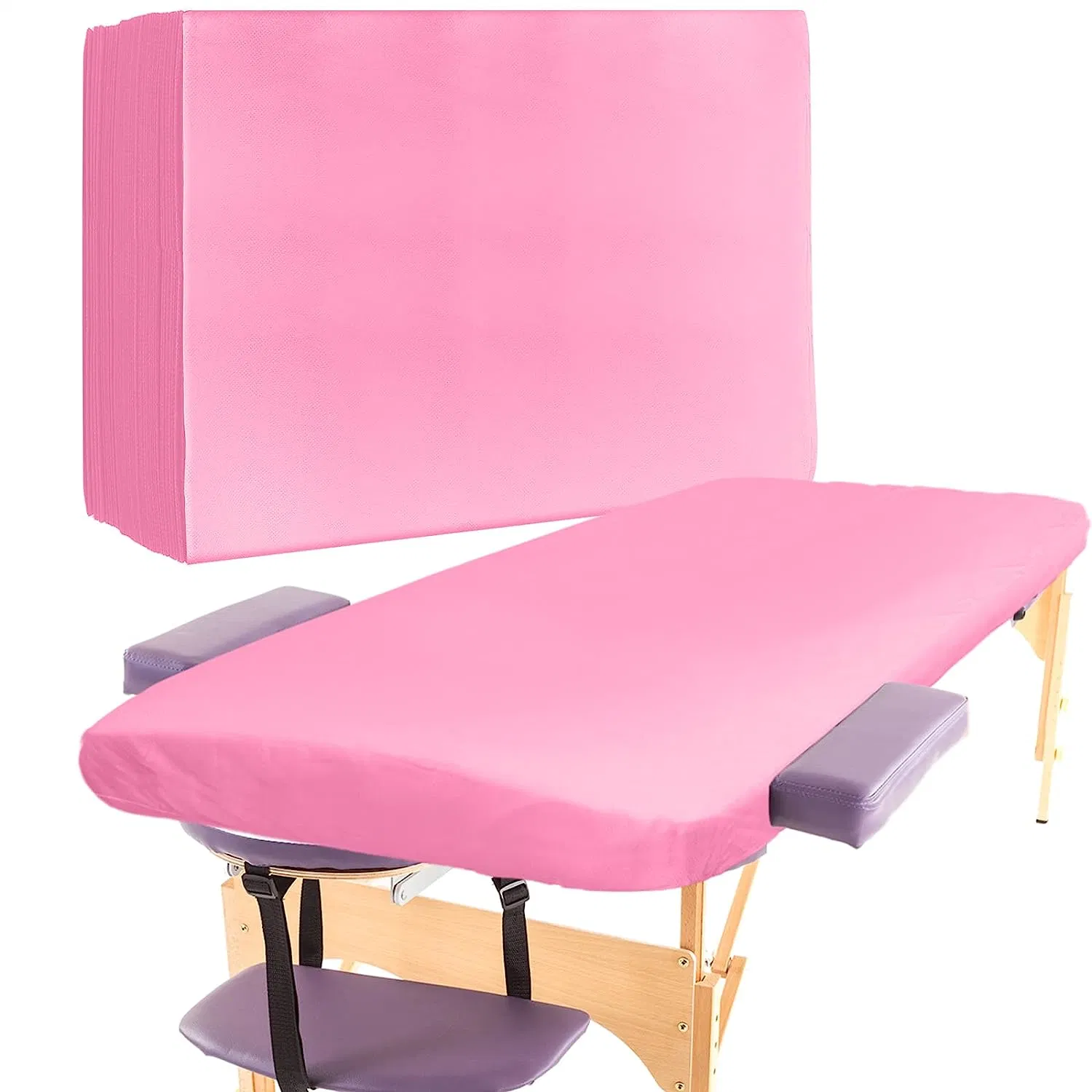 Einweg-Bettwäsche Massage-Tischlaken Wasserdichte Bettbezug Non-Woven Stoff für SPA Beauty Salon Tischlaken