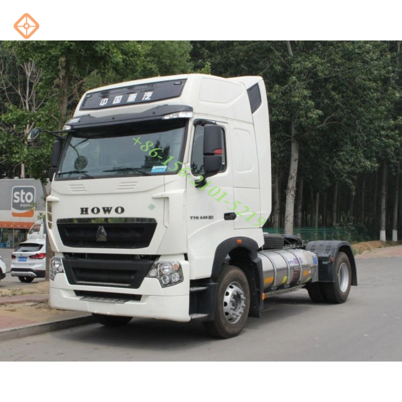 Buen estado Venta nuevo usado Sinotruk HOWO tractor camión de remolque de 420 CV Jefe chasis del vehículo