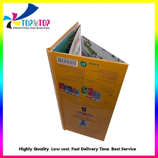 Custom Children Board Folding Coated Hard Cover Book Printing