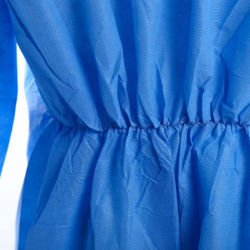 SMS/Microporous/PP/ Nonwoven Fabric Safety Disposable Full Protection Coverall