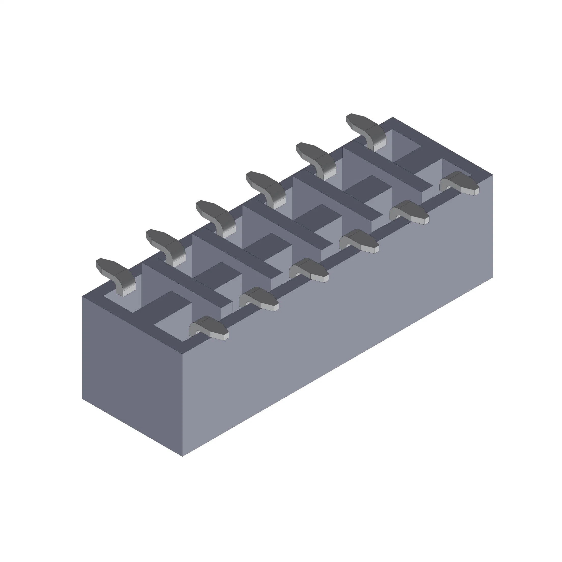 L'assemblage automatique de 2,54 mm embase femelle 28broche connecteur CMS