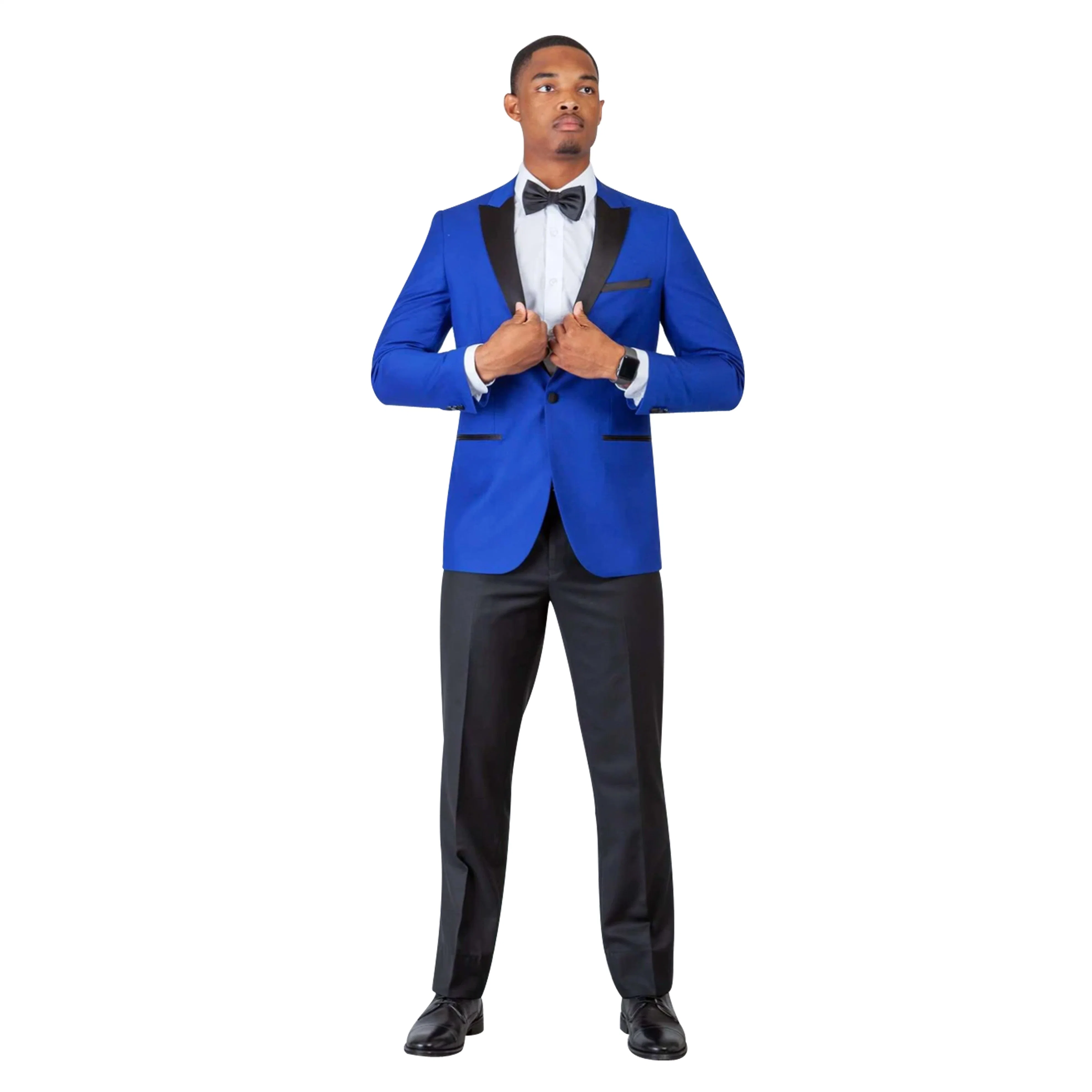 Blazer droit vêtements de mode pour jeunes Bleu clair vêtements de mode moderne