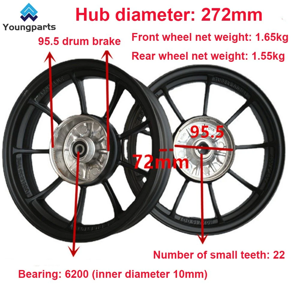 Choosing The Perfect Motorcyle Disc Brake Wheels for Your Honda Dio Period Zx34/35/38/56