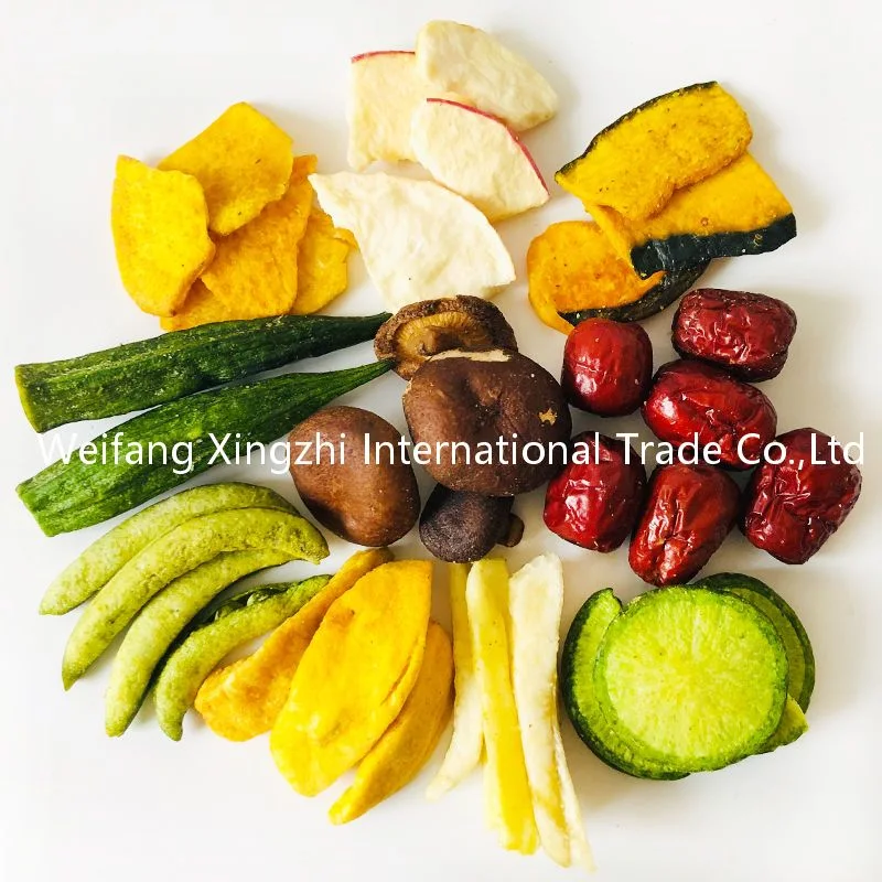 Wholesale Mixed Vegetables Crispy Snack Vf Vegetables