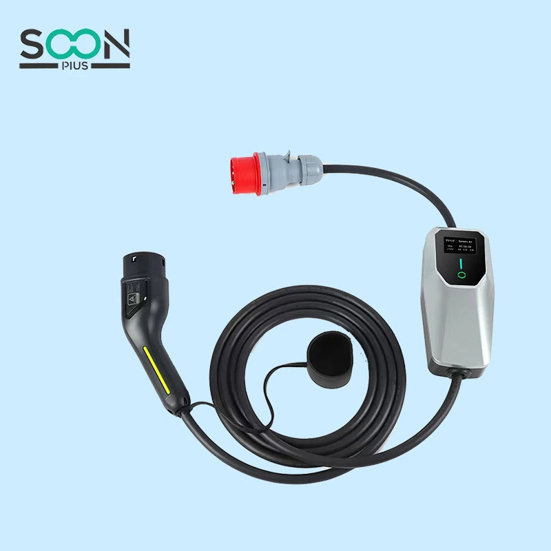 Ezd-P01 nivel 2 16A 32A Cargador portátil EV con 5m Cable