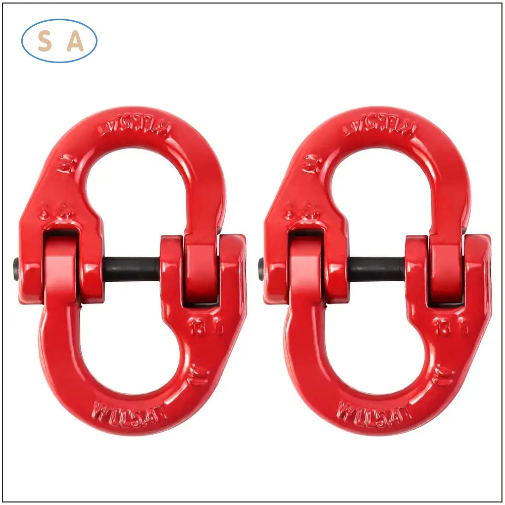 Forging G80 Connecting Link Anchor Lifting Chain Double-Ring Connecting Link