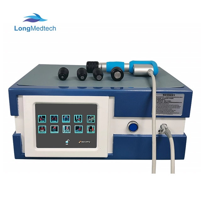 Circulação extracorpórea acústico Eswt Shockwave Dispositivo de terapia de choque onda de choque terapia celulite disfunção erétil equipamento da máquina