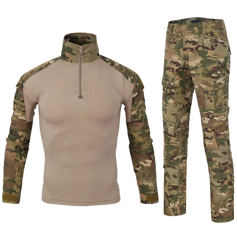 Angola Combat Camouflage Uniform Frog Suit Long Sleeve Shirt