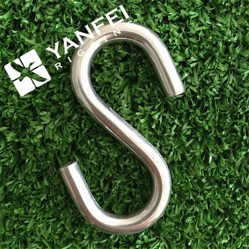 Highly Polished Stainless Steel AISI304/316 S Hook