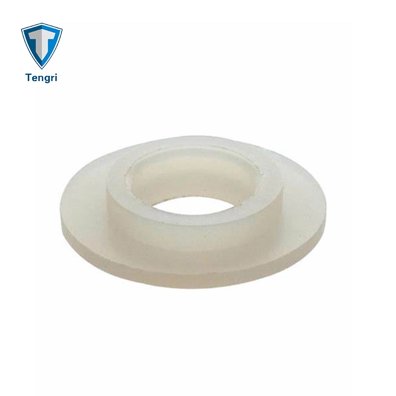 Nylon Plastic Shoulder Gasket Washer White