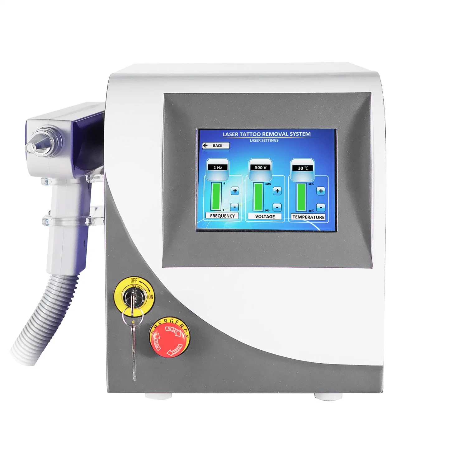 Q Switch ND YAG Laser Permanent Tattoo Removal and Eyebrow Laser Tattoo Removal Machine