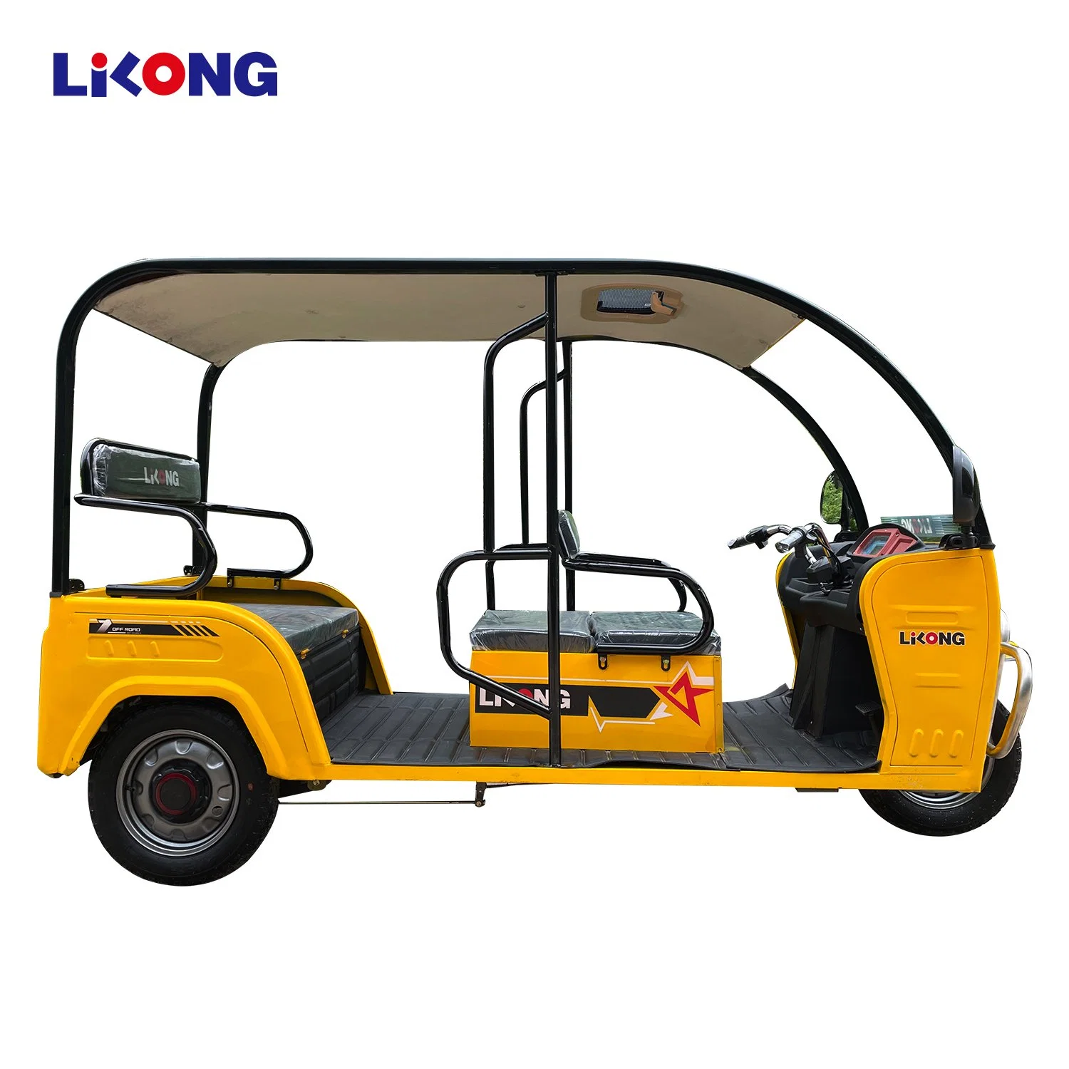 Popular Passenger Tricycle E-Rickshaw Three Wheel Electric Vehicle Factory