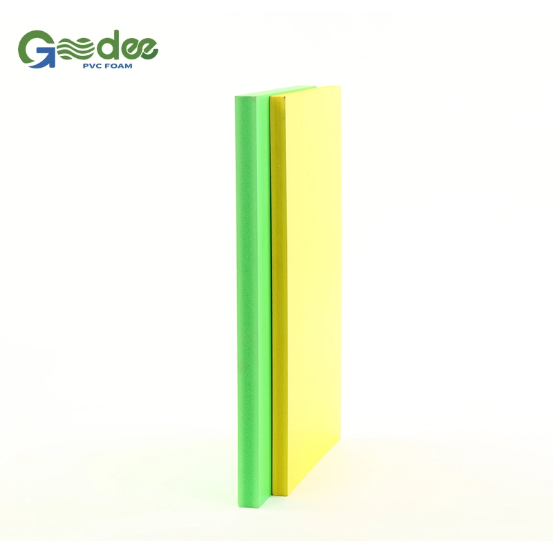 High Glossy Face Board Green PVC Free Foam Board