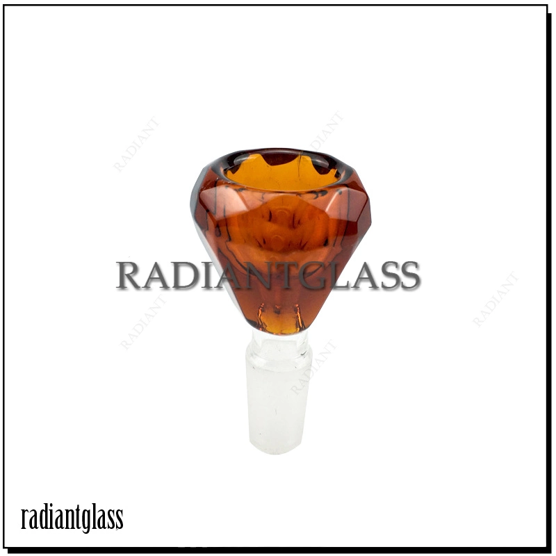 Diamond 14mm 19mm Joint Male Glass Bowl Smoking Accessories