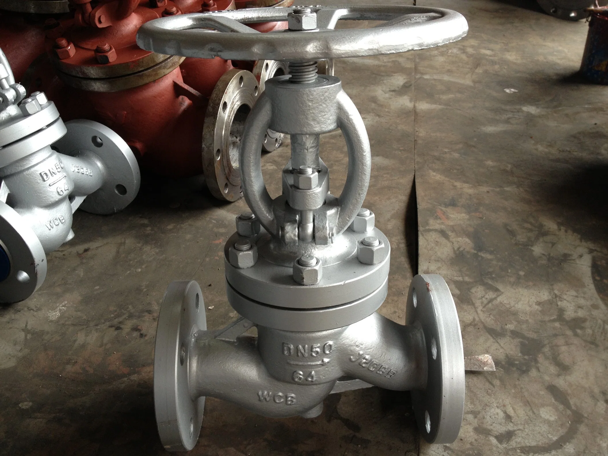 Carbon Steel A216wcb Flanged Globe Valve with RF /Rtj