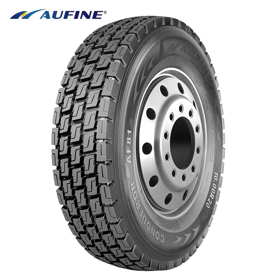 Aufine Af81 10.00r20 Drive Radial Truck Tire for Long Haul