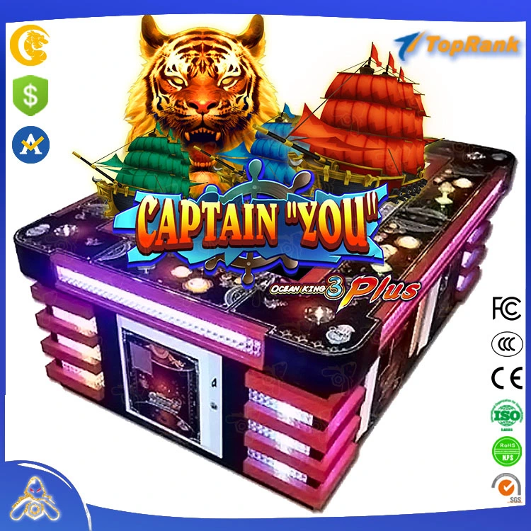 USA Most Popular 8 Player Fish Game Table Fishing Hunter Gambling Amusement Machine Ocean King 3 Captain You