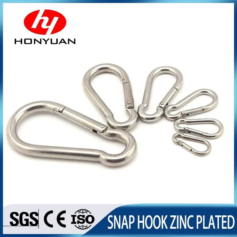 Stainless Steel Carabiner Swivel Bolt Snap Hook for Dog Leash Strap