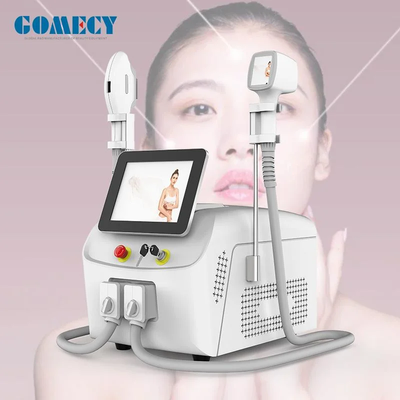 2 in 1 Acne Treatment Hair Removal Skin Rejuvenation Diode Laser IPL Beauty Equipment