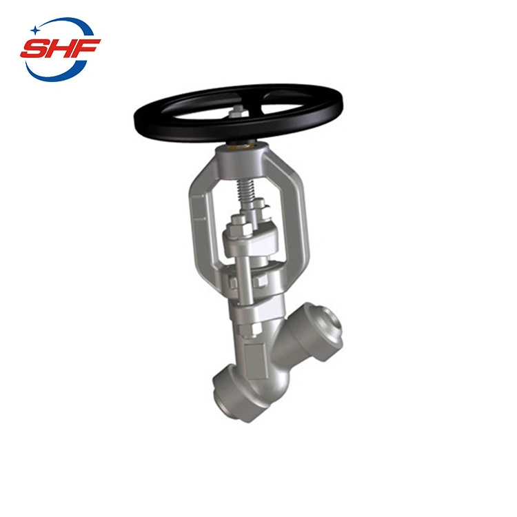 Shf Lf2 Extended Stem Forged Steel Bolted Bonnet Globe Valve Handwheel