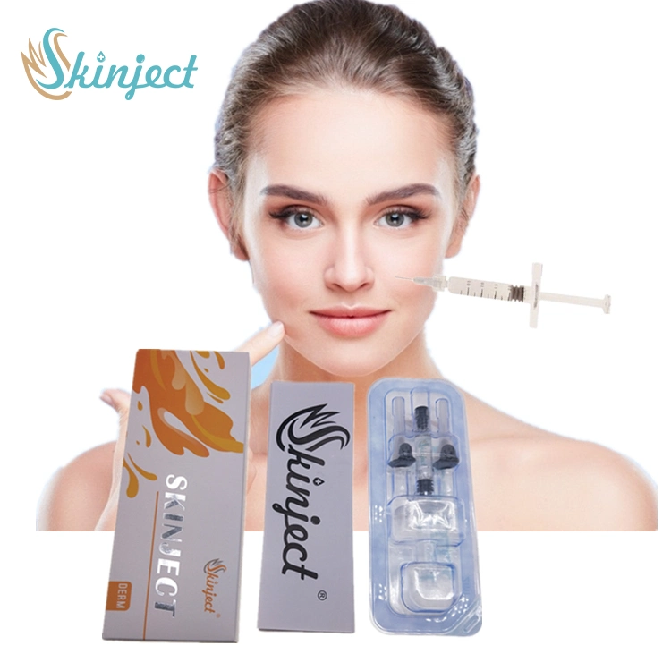 Beauty Salon and Personal Care Used 2ml Hyaluronic Acid Injectable Fillers for Wrinkles and Lip