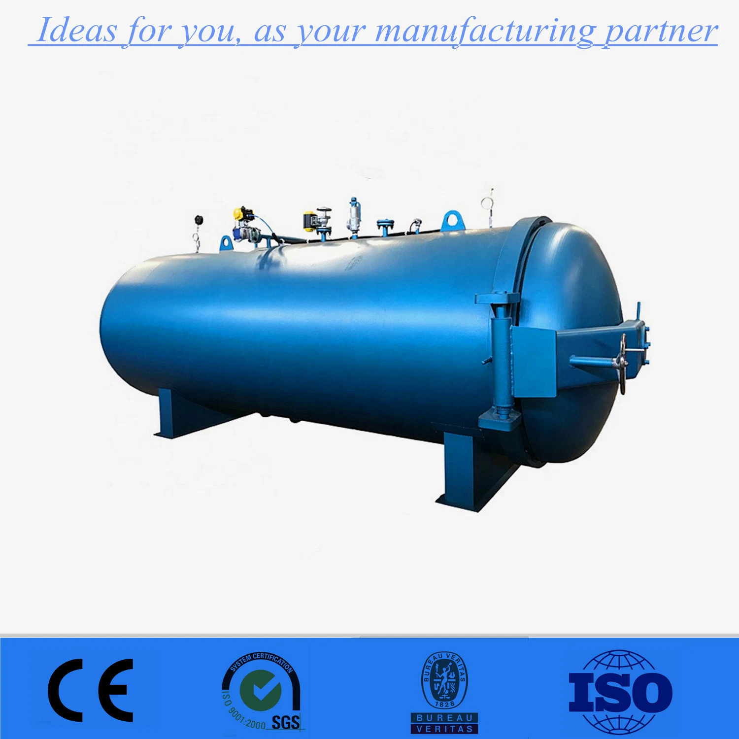 Factory Direct Rubber Vulcanizing Autoclave Boiler for Rubber Hose