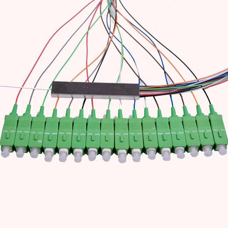 Fiber Optical Equipments 1X2, 1X4, 1X8, 1X16, 2X8 2X16 PLC Splitter